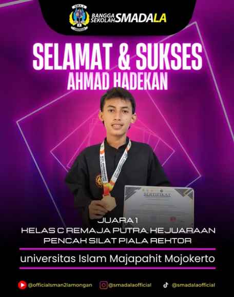 Juara 1 Tanding kelas C Remaja Putra, Kejuaraan Pencak Silat