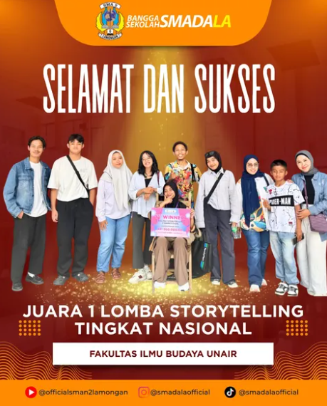Juara 1 Storytelling Tingkat Nasional