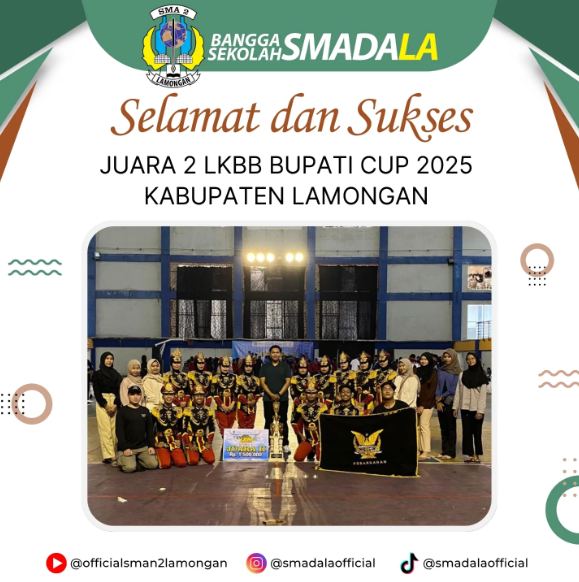 Juara 2 LKBB Bupati Cup Kab Lamongan