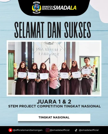 Juara 1 & 2 STEM Project Competition Tingkat Nasional
