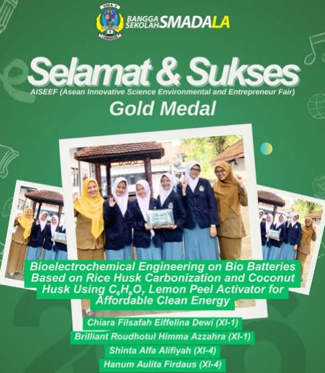 Gold Medal Asean Innovative Science Environmental and Entrepreneur Fair