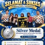 Silver Medal International Science and Invention Fair (ISIF) Universitas Indonesia