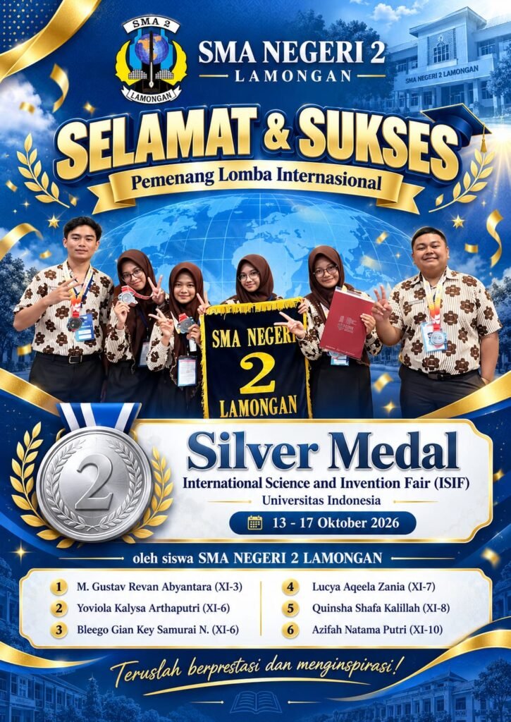 Silver Medal International Science and Invention Fair (ISIF) Universitas Indonesia